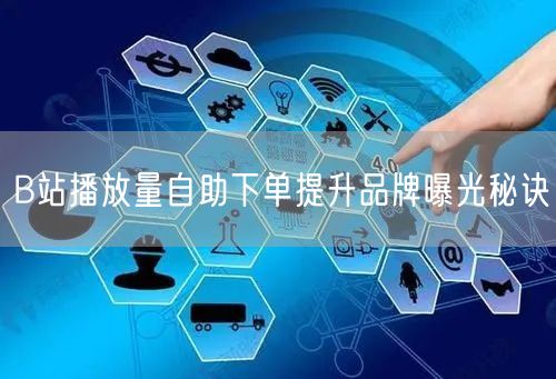 B站播放量自助下单提升品牌曝光秘诀