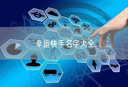 幸运快手名字大全