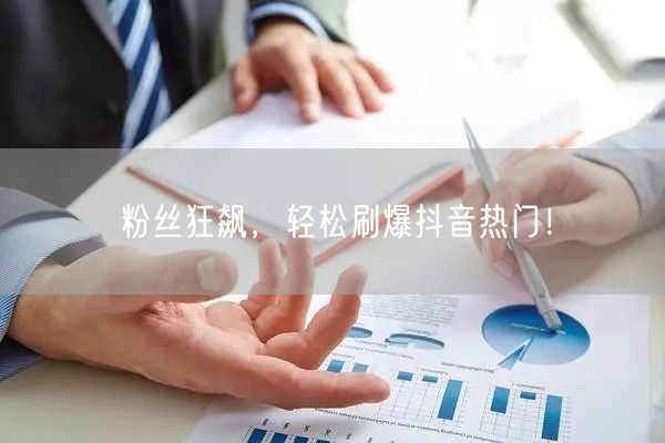 粉丝狂飙，轻松刷爆抖音热门！