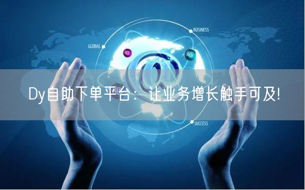 Dy自助下单平台：让业务增长触手可及!