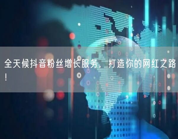 全天候抖音粉丝增长服务，打造你的网红之路！