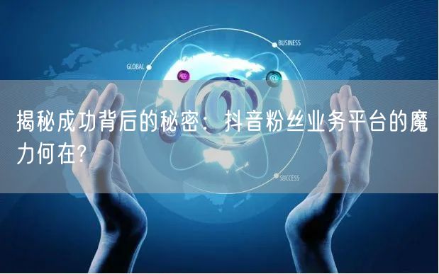 揭秘成功背后的秘密：抖音粉丝业务平台的魔力何在?
