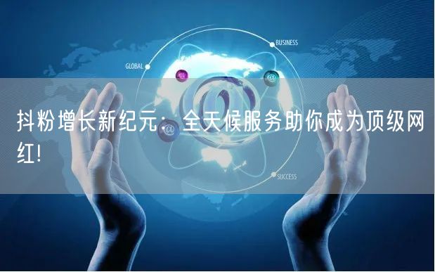 抖粉增长新纪元：全天候服务助你成为顶级网