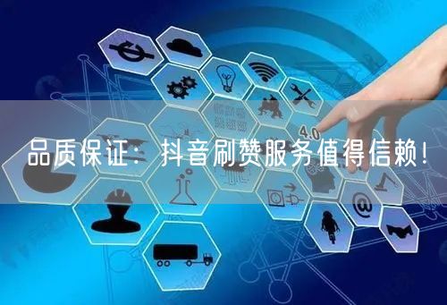 品质保证：抖音刷赞服务值得信赖！