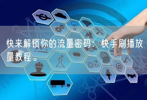 快来解锁你的流量密码：快手刷播放量教程。