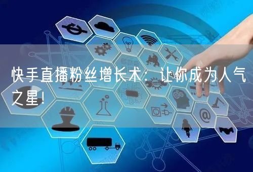 快手直播粉丝增长术：让你成为人气之星！