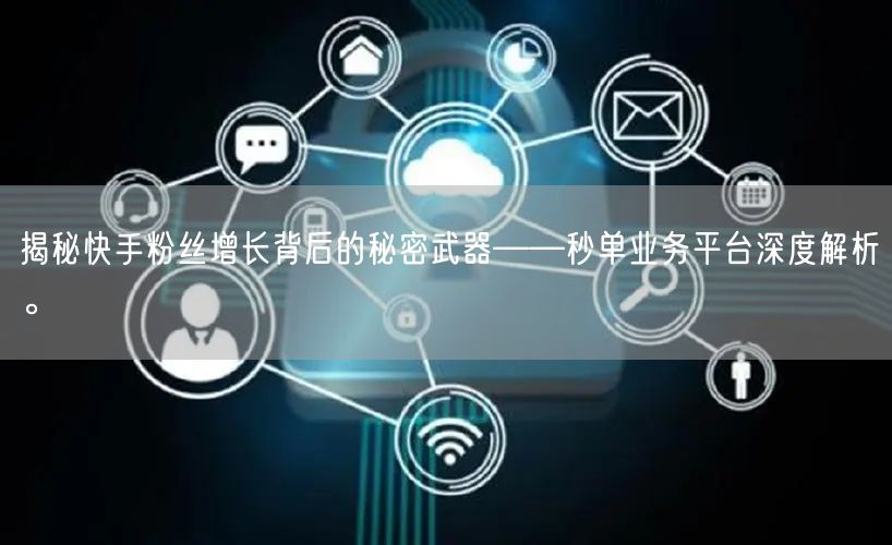 揭秘快手粉丝增长背后的秘密武器——秒单业