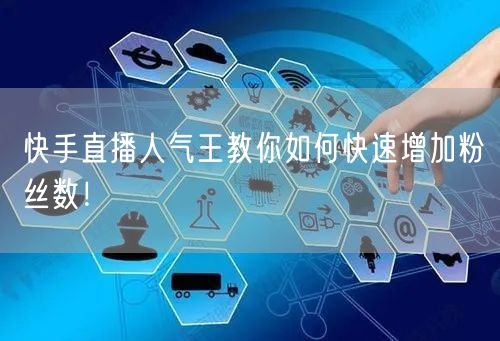 快手直播人气王教你如何快速增加粉丝数！