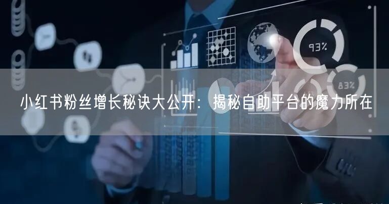 小红书粉丝增长秘诀大公开：揭秘自助平台的魔力所在