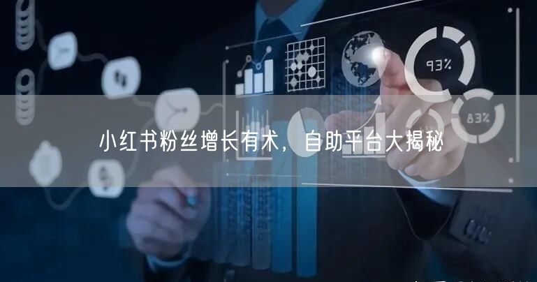 小红书粉丝增长有术，自助平台大揭秘