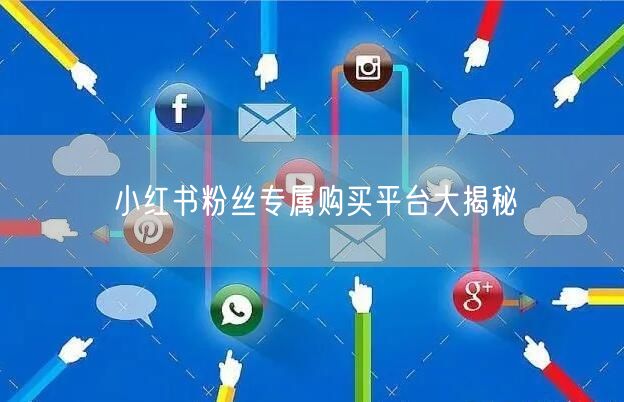 小红书粉丝专属购买平台大揭秘