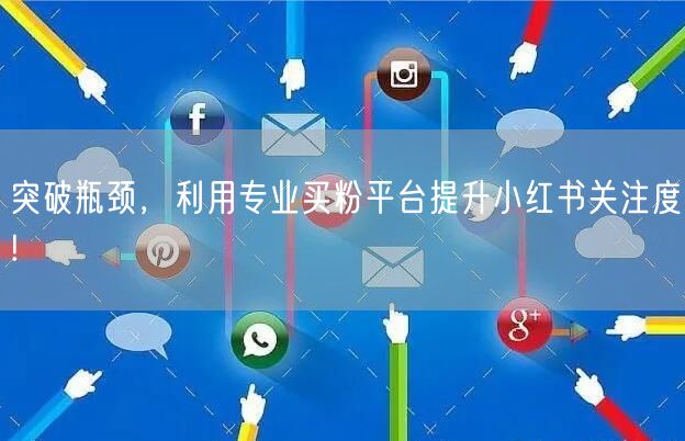 突破瓶颈，利用专业买粉平台提升小红书关注度!