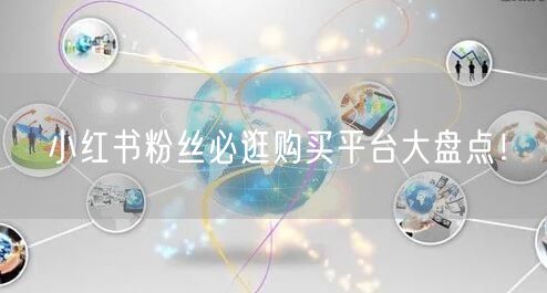 小红书粉丝必逛购买平台大盘点！
