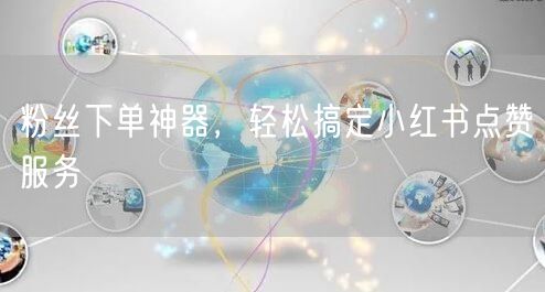 粉丝下单神器，轻松搞定小红书点赞服务