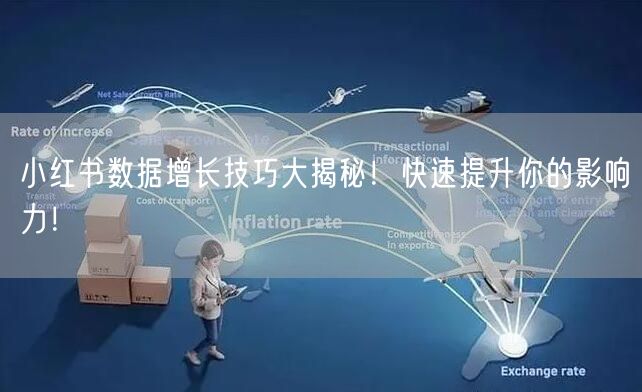 小红书数据增长技巧大揭秘！快速提升你的影响力！