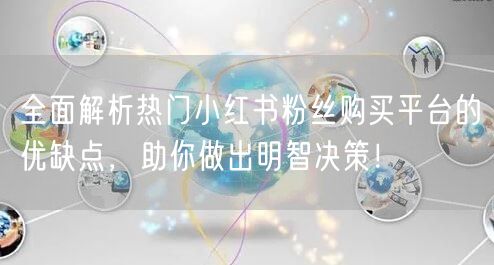全面解析热门小红书粉丝购买平台的优缺点，助你做出明智决策！