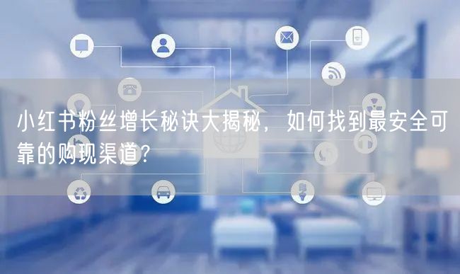 小红书粉丝增长秘诀大揭秘，如何找到最安全可靠的购现渠道？